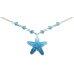 Sea Star (Light Blue) small necklace